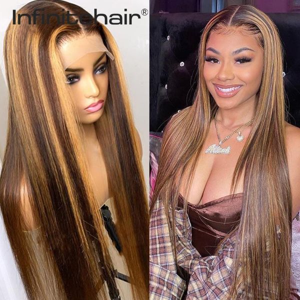 lace wigs highlight colored silky straight 13x1 t part front human hair for women ombre honey blonde brazilian virgin wig, Black;brown
lace wigs highlight colored silky straight 13x1 t part front human hair for women ombre honey blonde brazilian virgin wig, Black;brown