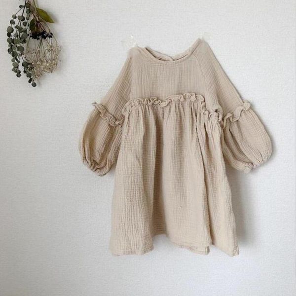 girl's dresses summer dress kids clothes baby girls cotton linen bubble long sleeves korean princess birthday gift toddler girl, Red;yellow
girl's dresses summer dress kids clothes baby girls cotton linen bubble long sleeves korean princess birthday gift toddler girl, Red;yellow