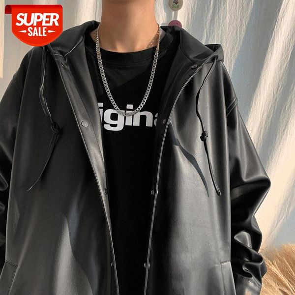 leather jacket men's korean style trend pu lapel dress large size loose black clothes #kk8n, Black;brown
leather jacket men's korean style trend pu lapel dress large size loose black clothes #kk8n, Black;brown