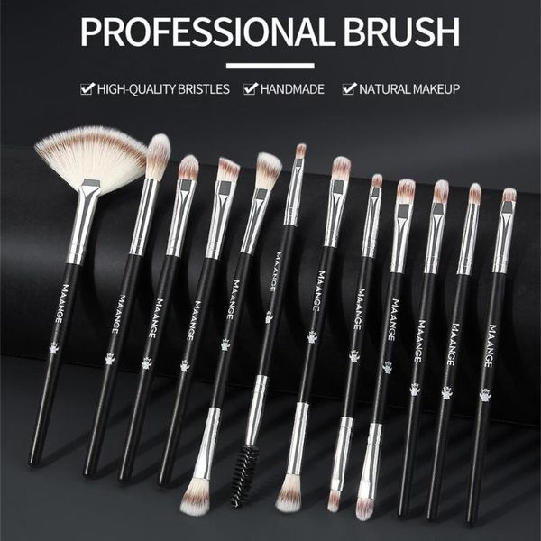 makeup brushes 12 pcs professional brush tool set cosmetic powder eye shadow foundation blush
makeup brushes 12 pcs professional brush tool set cosmetic powder eye shadow foundation blush