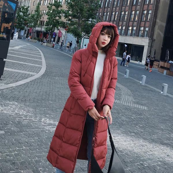women's down & parkas of winter wind big size cotton mid long padded korean version over knee jacket sy02, Black
women's down & parkas of winter wind big size cotton mid long padded korean version over knee jacket sy02, Black