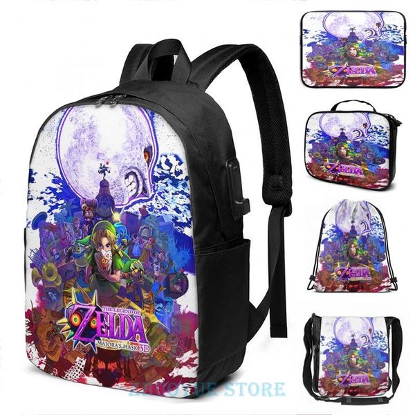 backpack funny graphic print majoras mask 3d usb charge men school bags women cosmetic bag travel laptop
backpack funny graphic print majoras mask 3d usb charge men school bags women cosmetic bag travel laptop