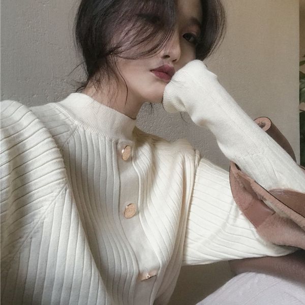 sweater autumn winter korean fashion soft knitted long sleeve pullover jumper women u30k, White;black
sweater autumn winter korean fashion soft knitted long sleeve pullover jumper women u30k, White;black