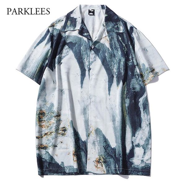 tie dye shirt men casual short sleeve mens summer beach holiday camisas oversized loose chemise homme comfortable men's shirts, White;black
tie dye shirt men casual short sleeve mens summer beach holiday camisas oversized loose chemise homme comfortable men's shirts, White;black