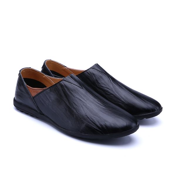 Genuine Leather Men Casual Shoes Brand 2019 Italian Mens Loafers Breathable Driving Shoes Slip On Comfy Moccasins, Yellow brown
Genuine Leather Men Casual Shoes Brand 2019 Italian Mens Loafers Breathable Driving Shoes Slip On Comfy Moccasins, Yellow brown