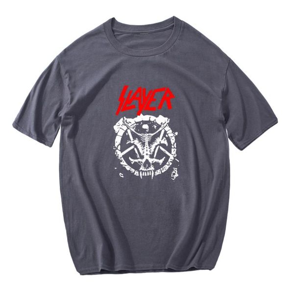 men's t-shirts slayer skull breathable cotton t-shirt men loose funny aesthetic summer tee vintage tshirt tees harajuku, White;black
men's t-shirts slayer skull breathable cotton t-shirt men loose funny aesthetic summer tee vintage tshirt tees harajuku, White;black