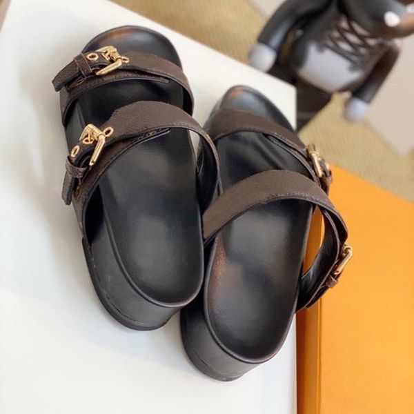 fashion summer women slippers slide cool effortlessly stylish slides 2 straps bom dia flat mule 1a3r5m with adjusted gold buckles sandals bo, Black
fashion summer women slippers slide cool effortlessly stylish slides 2 straps bom dia flat mule 1a3r5m with adjusted gold buckles sandals bo, Black