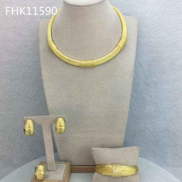 earrings & necklace yuminglai superior 24k simple design glod color luxury fashion jewelry set for women fhk11590, Silver
earrings & necklace yuminglai superior 24k simple design glod color luxury fashion jewelry set for women fhk11590, Silver