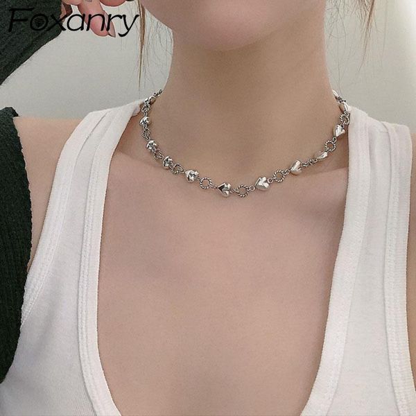 chains evimi 925 sterling silver clavicle chain necklace for women trend vintage charm love heart party jewelry gifts accessories
chains evimi 925 sterling silver clavicle chain necklace for women trend vintage charm love heart party jewelry gifts accessories