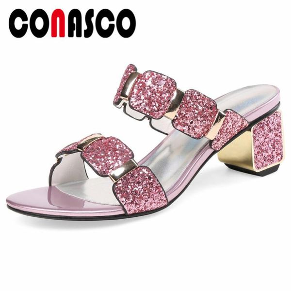 summer square high heels women fashion pumps bling beach slippers prom party elegant sandals rome shoes woman, Black
summer square high heels women fashion pumps bling beach slippers prom party elegant sandals rome shoes woman, Black