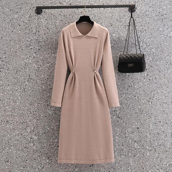 casual dresses 3xl plus size women autumn winter thick kintting sweater dress vestido 2021 long sleeve v neck button solid slim, Black;gray
casual dresses 3xl plus size women autumn winter thick kintting sweater dress vestido 2021 long sleeve v neck button solid slim, Black;gray