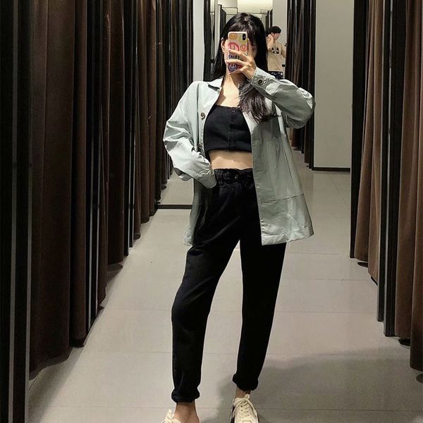 women's trench coats autumn pu leather patchwork pocket women long sleeve turn-down collar single breasted female coat solid casua, Tan;black
women's trench coats autumn pu leather patchwork pocket women long sleeve turn-down collar single breasted female coat solid casua, Tan;black