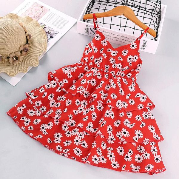 girl's dresses summer kids girls fashion sweet sleeveless v-neck daisy print dress stylish sling princess for children baby, Red;yellow
girl's dresses summer kids girls fashion sweet sleeveless v-neck daisy print dress stylish sling princess for children baby, Red;yellow
