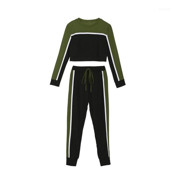 running sets women autumn long sleeve o-neck 2pcs tracksuit casual hoodie sweatshirt pants set gym sport outfits1, Black;blue
running sets women autumn long sleeve o-neck 2pcs tracksuit casual hoodie sweatshirt pants set gym sport outfits1, Black;blue