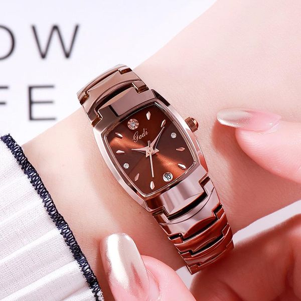wristwatches small women watches waterproof tungsten steel strap woman quartz wristwatch fashion casual ladies watch relogi, Slivery;brown
wristwatches small women watches waterproof tungsten steel strap woman quartz wristwatch fashion casual ladies watch relogi, Slivery;brown