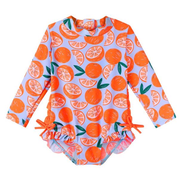 two-piece suits baohulu girls swimsuit long sleeve zipper rash guard one piece upf 50+ uv sun protection swimwear orange bathing suit
two-piece suits baohulu girls swimsuit long sleeve zipper rash guard one piece upf 50+ uv sun protection swimwear orange bathing suit