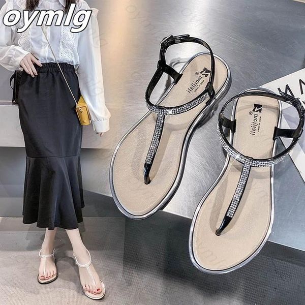 summer fashion women's sandals slippers crystal thong flip flops open-toed outdoor beach shoes, Black
summer fashion women's sandals slippers crystal thong flip flops open-toed outdoor beach shoes, Black