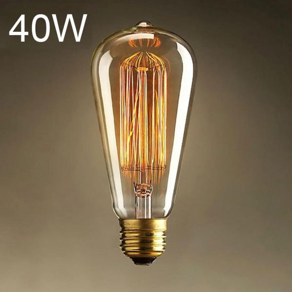 bulbs edison light bulb e27 incandescent st64 retro lights pendant decoration filament 110v/220v
bulbs edison light bulb e27 incandescent st64 retro lights pendant decoration filament 110v/220v