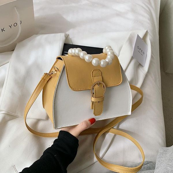 evening bags korean shoulder bag 2021 fashion color matching chain pearl portable tote for women purple white smalle purses and handbag
evening bags korean shoulder bag 2021 fashion color matching chain pearl portable tote for women purple white smalle purses and handbag