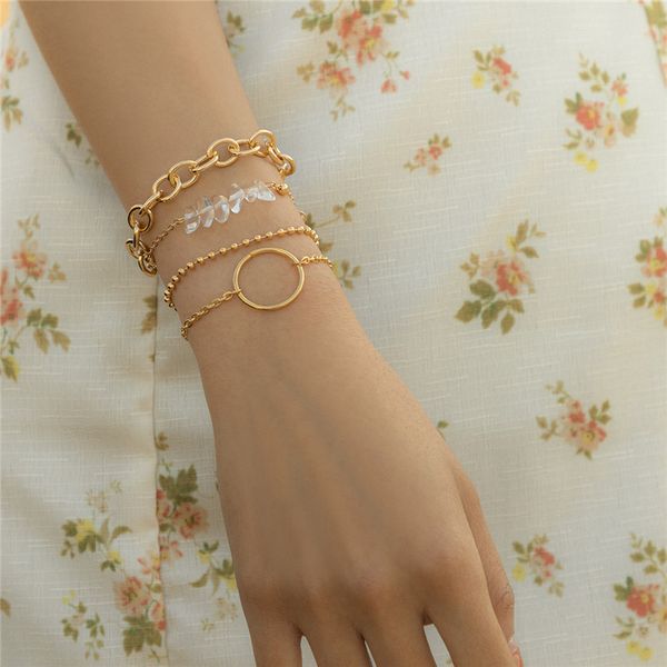imitation gem beaded thick thin chains bracelet european multi layer alloy bracelets sets women circle ring vacation gold hand jewelry acces, Golden;silver
imitation gem beaded thick thin chains bracelet european multi layer alloy bracelets sets women circle ring vacation gold hand jewelry acces, Golden;silver