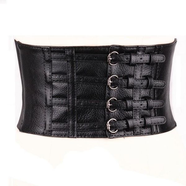 belts fashion accessories female vintage belt skirt decoration version of the trend waist elastic simple joker four double-breasted, Black;brown
belts fashion accessories female vintage belt skirt decoration version of the trend waist elastic simple joker four double-breasted, Black;brown