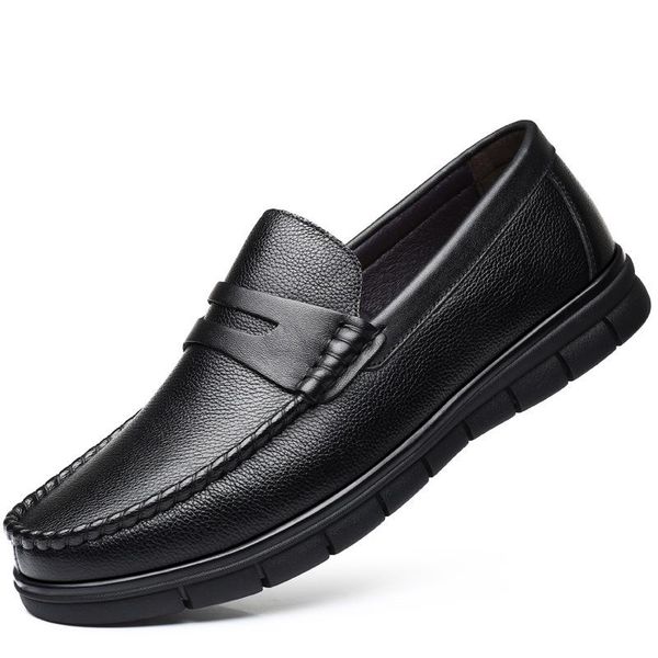 dress shoes genuine leather father cow old men massage man loafer male business flats casual shoe ji27, Black
dress shoes genuine leather father cow old men massage man loafer male business flats casual shoe ji27, Black