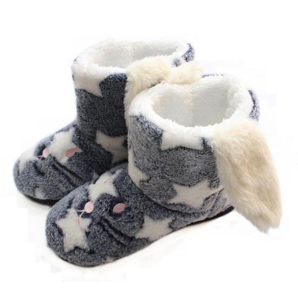 suihyung winter women shoes soft warm indoor plush slippers big ears slip on flats fleece house female furry cotton, Black
suihyung winter women shoes soft warm indoor plush slippers big ears slip on flats fleece house female furry cotton, Black