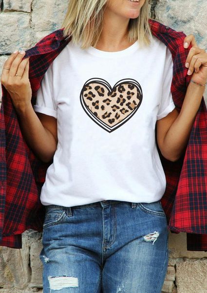 women's t-shirt colored leopard print heart funny women 100% cotton casual fashion vintage grunge tumblr graphic tee tshirt, White
women's t-shirt colored leopard print heart funny women 100% cotton casual fashion vintage grunge tumblr graphic tee tshirt, White