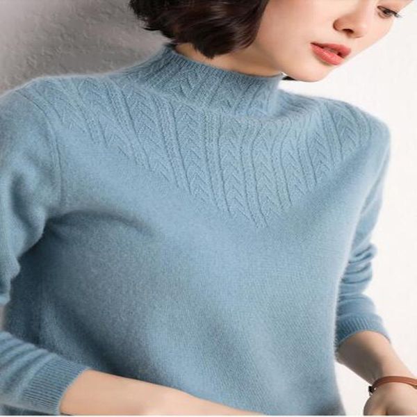 women's sweaters 2021 autumn knitted slim sweater solid color women cotton soft elastic pullover bandage long sleeve, White;black
women's sweaters 2021 autumn knitted slim sweater solid color women cotton soft elastic pullover bandage long sleeve, White;black