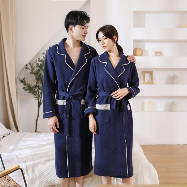 japanese women's kimono nightgown couple autumn winter 100% cotton air layer bathrobe men's long sleepwear nighties, Black;red
japanese women's kimono nightgown couple autumn winter 100% cotton air layer bathrobe men's long sleepwear nighties, Black;red