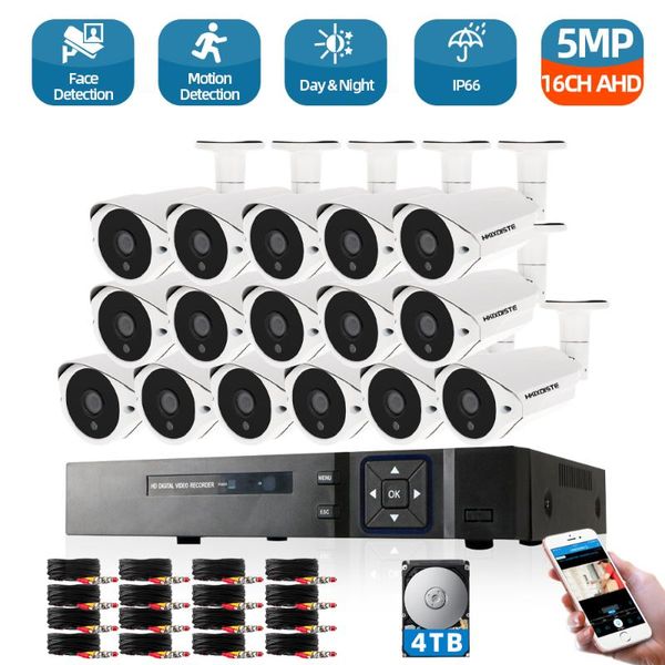 h.265 16ch 5mp cctv system hd 4mp dvr kit sony sensor outdoor ip66 security night vision video surveillance camera wireless kits
h.265 16ch 5mp cctv system hd 4mp dvr kit sony sensor outdoor ip66 security night vision video surveillance camera wireless kits