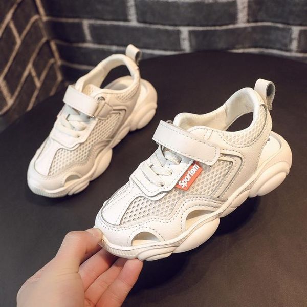 spring summer boys and girls sports sneakers fashion net breathable children's sandals lightweight kids running shoes, Black;red
spring summer boys and girls sports sneakers fashion net breathable children's sandals lightweight kids running shoes, Black;red