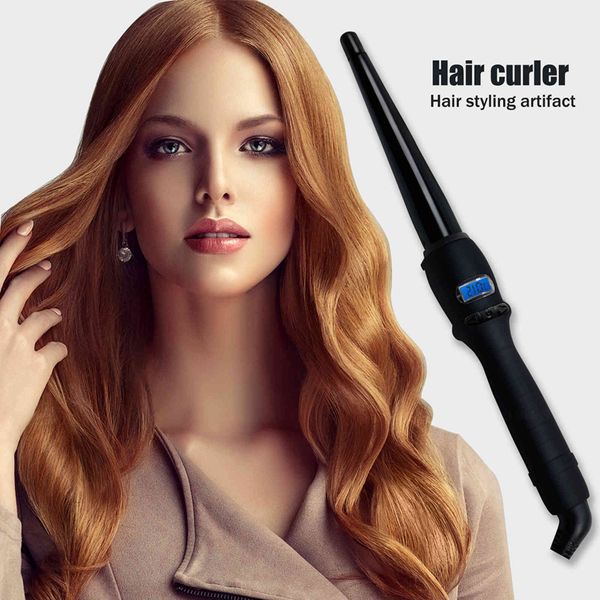 professional hair curling iron 19mm curler pear flower cone electric waver ceramic 25mm styling tools
professional hair curling iron 19mm curler pear flower cone electric waver ceramic 25mm styling tools
