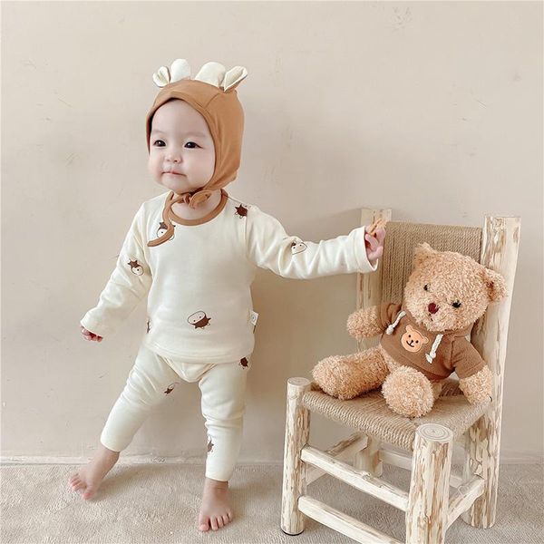 clothing sets menoea infant bron girls boys cartoon print clothes suits spring autumn long sleeve t-shirt + pants baby korean, White
clothing sets menoea infant bron girls boys cartoon print clothes suits spring autumn long sleeve t-shirt + pants baby korean, White