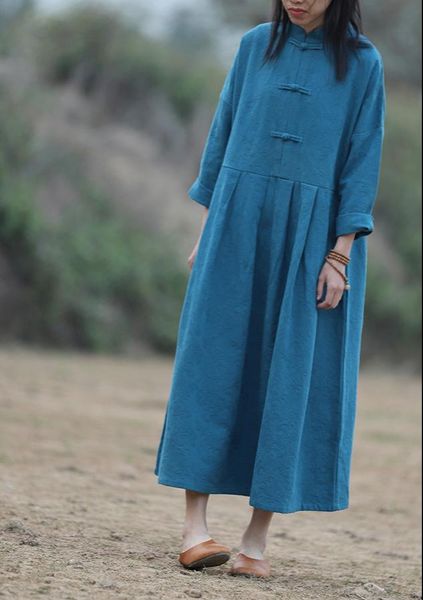 casual dresses vintage mid-thick frog button flower jacquard women cotton linen dress, spring autumn long sleeve elegant blue r, Black;gray
casual dresses vintage mid-thick frog button flower jacquard women cotton linen dress, spring autumn long sleeve elegant blue r, Black;gray