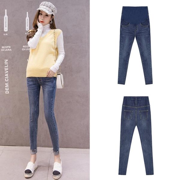maternity bottoms korean version of pregnant women denim pants spring and autumn models belly lift fashion all-match, White
maternity bottoms korean version of pregnant women denim pants spring and autumn models belly lift fashion all-match, White
