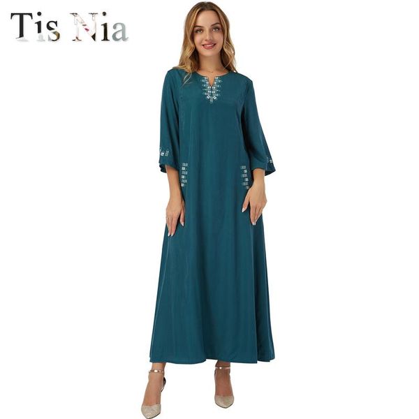 ethnic clothing robe marocain abaya dubai turkish islam muslim embroidered african dress women's arab djellaba femme blue, Red
ethnic clothing robe marocain abaya dubai turkish islam muslim embroidered african dress women's arab djellaba femme blue, Red