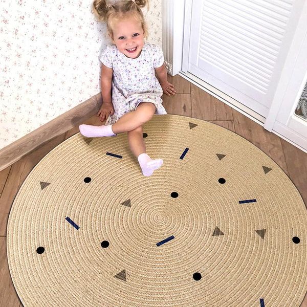 carpets jute carpet round household hand-woven children's room home living bedroom bedside mats nordic cute ins can be customized
carpets jute carpet round household hand-woven children's room home living bedroom bedside mats nordic cute ins can be customized