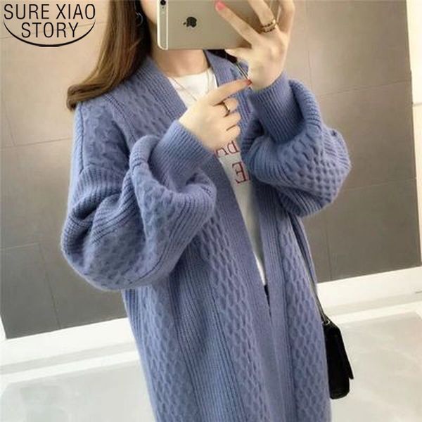 fall women cardigan v-neck puff sleeve loose knitted sweater jacket coat clothes female casaul knitwear 10879 210417, White;black
fall women cardigan v-neck puff sleeve loose knitted sweater jacket coat clothes female casaul knitwear 10879 210417, White;black