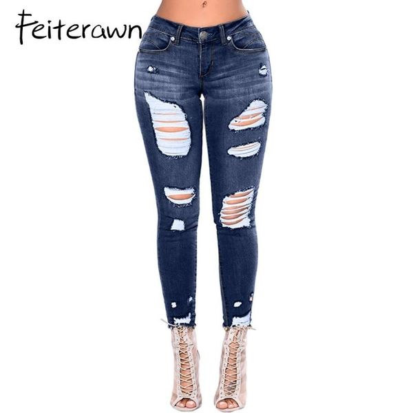 women's jeans feiterawn distressed hem denim pants high waist pocket detail ankle-length stretch ripped casual leggings dl786019, Blue
women's jeans feiterawn distressed hem denim pants high waist pocket detail ankle-length stretch ripped casual leggings dl786019, Blue
