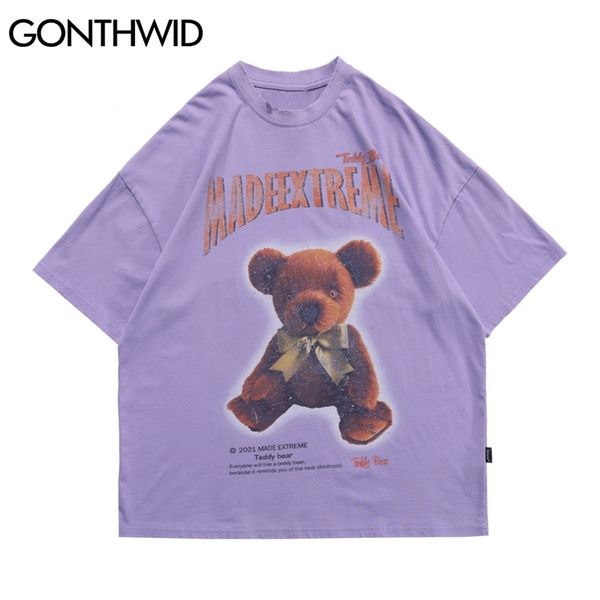 tees shirts hip hop streetwear distressed toy bear print casual loose tshirts harajuku cotton short sleeve summer 210602, White;black
tees shirts hip hop streetwear distressed toy bear print casual loose tshirts harajuku cotton short sleeve summer 210602, White;black