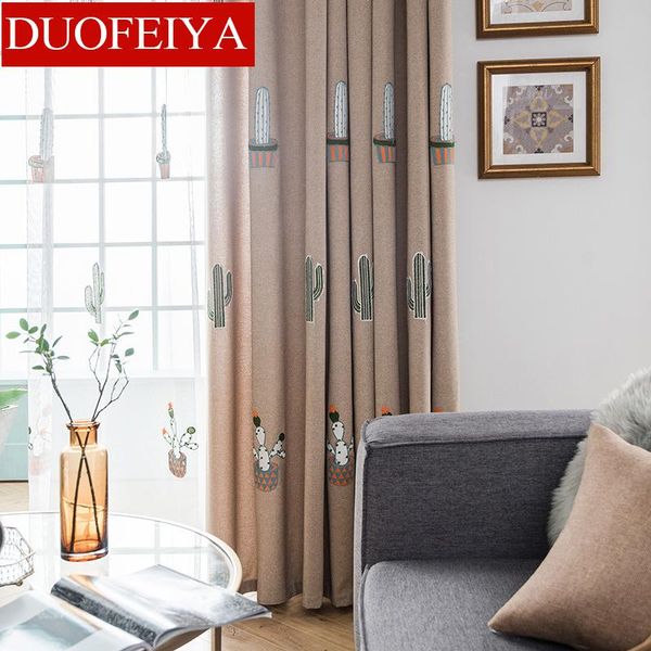 curtain & drapes simple modern ins cactus cotton and linen brushed embroidered shade cloth curtins for living room bedroom blackout
curtain & drapes simple modern ins cactus cotton and linen brushed embroidered shade cloth curtins for living room bedroom blackout
