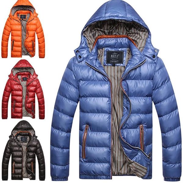men's down & parkas men winter warm hooded thick padded jacket male casual zip puffer quilted outwear coat parka, Black
men's down & parkas men winter warm hooded thick padded jacket male casual zip puffer quilted outwear coat parka, Black
