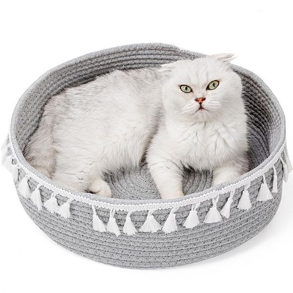 cat beds & furniture ins trend pet bed house red net natural fringes woven hand-woven cats sleeping grinding round drop
cat beds & furniture ins trend pet bed house red net natural fringes woven hand-woven cats sleeping grinding round drop