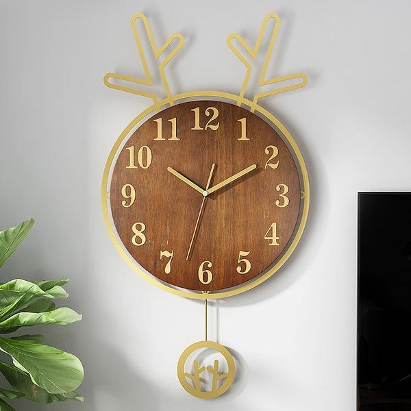 wall clocks modern luxury clock deer simple nordic creative fashion pendulum zegar scienny living room home decor mm60wc
wall clocks modern luxury clock deer simple nordic creative fashion pendulum zegar scienny living room home decor mm60wc