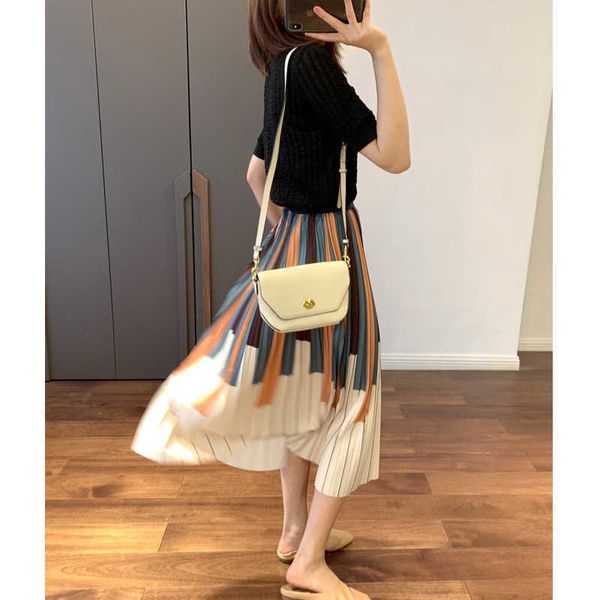zhong design x high-level positioning printing contrast piano pleat show thin a-type medium length pleated skirt half summer, Black;gray
zhong design x high-level positioning printing contrast piano pleat show thin a-type medium length pleated skirt half summer, Black;gray
