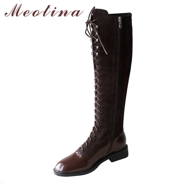 winter knee high boots women natural genuine leather flat long zipper round toe shoes ladies autumn size 34-39 210517, Black
winter knee high boots women natural genuine leather flat long zipper round toe shoes ladies autumn size 34-39 210517, Black