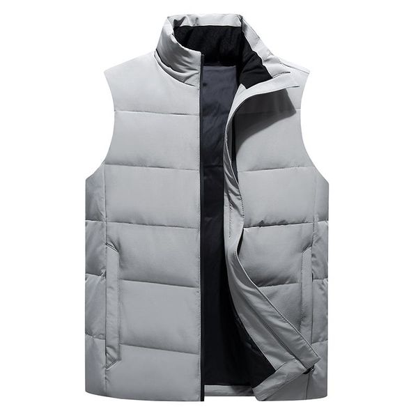 men's vests men vest winter male waistcoat slim fit sleeveless jacket streetwear couple autumn casual mens work clothes, Black;white
men's vests men vest winter male waistcoat slim fit sleeveless jacket streetwear couple autumn casual mens work clothes, Black;white
