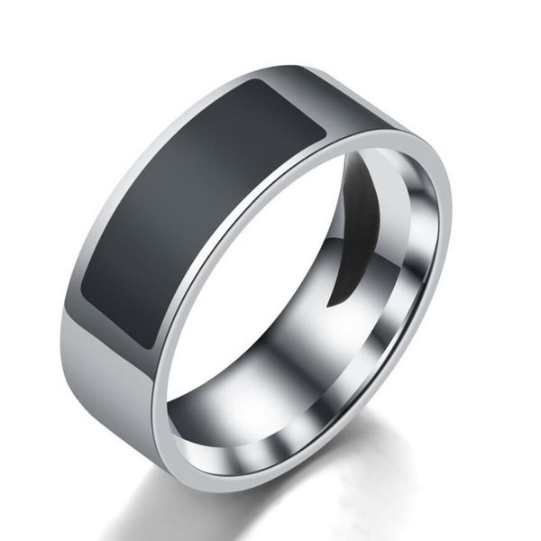 jewelry stainless steel rings nfc intelligent mobile phone label band rings classic for fashion, Silver
jewelry stainless steel rings nfc intelligent mobile phone label band rings classic for fashion, Silver