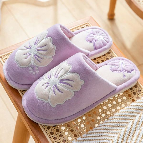 women plush slippers men flower bedroom flat floor couples shoes comfortable house male female soft insole slides lovers flops, Black
women plush slippers men flower bedroom flat floor couples shoes comfortable house male female soft insole slides lovers flops, Black